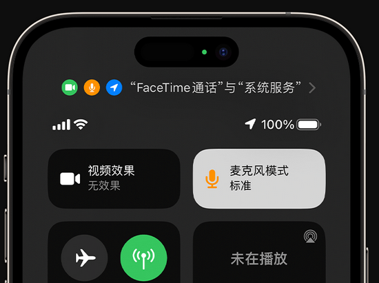 浉河苹果授权维修网点分享iPhone在通话时让你的声音更清晰 