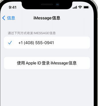 浉河apple维修iPhone上无法正常发送iMessage信息 